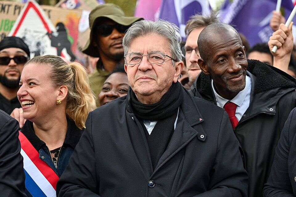מנהיג השמאל הקיצוני בצרפת, ז'אן לוק מלנשון , איי.אף.פי