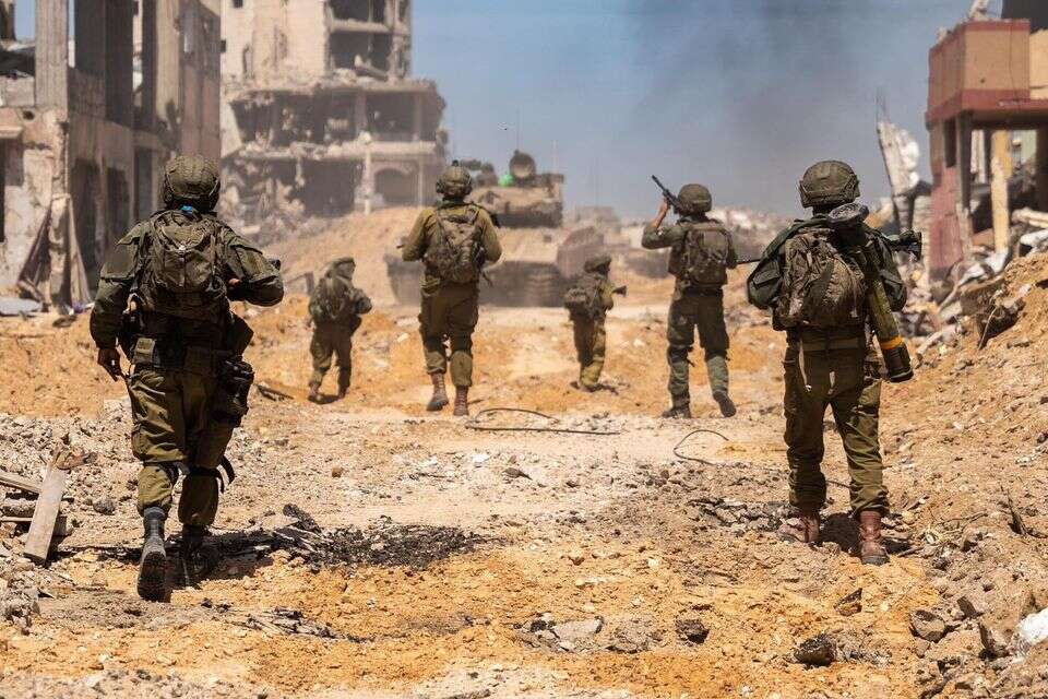 כוח מילואים בעזה  , דובר צה"ל 