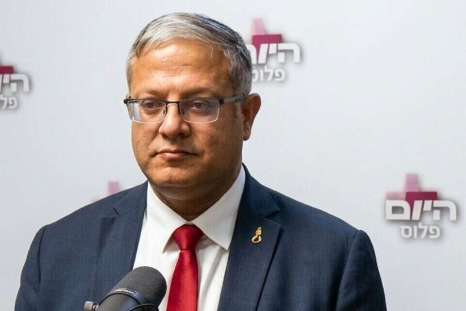 איתמר בן גביר באולפן "היום פלוס" , עדי לוי