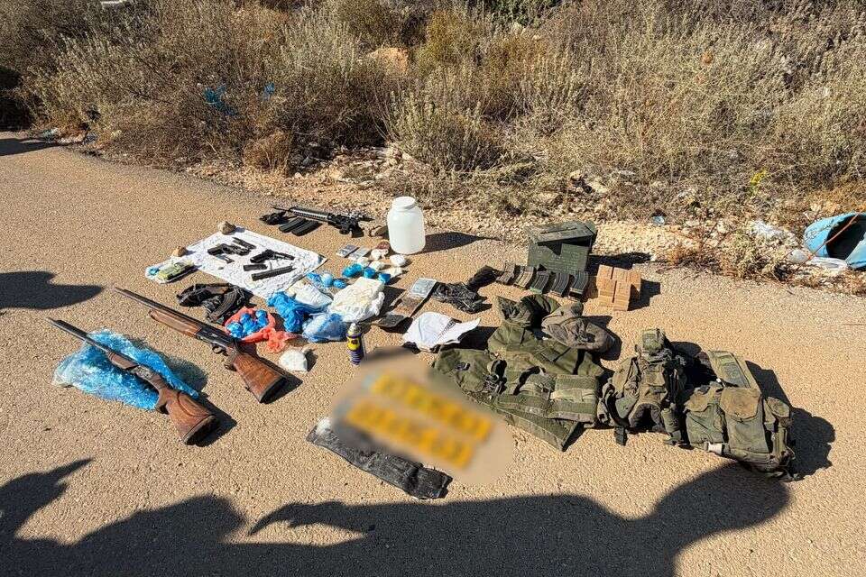 האמל"ח שנתפס , משטרת ישראל