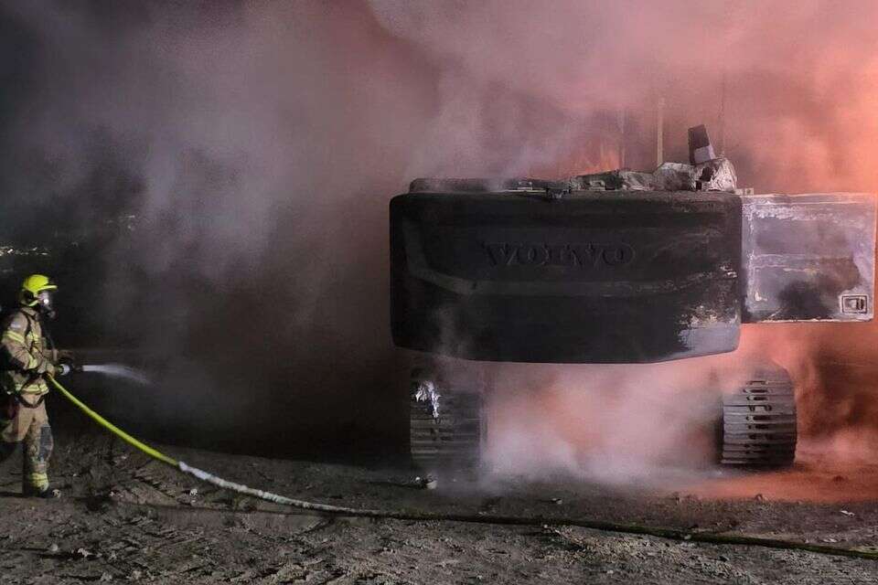 כלי צמ"ה עולה באש , דוברות כבאות והצלה לישראל