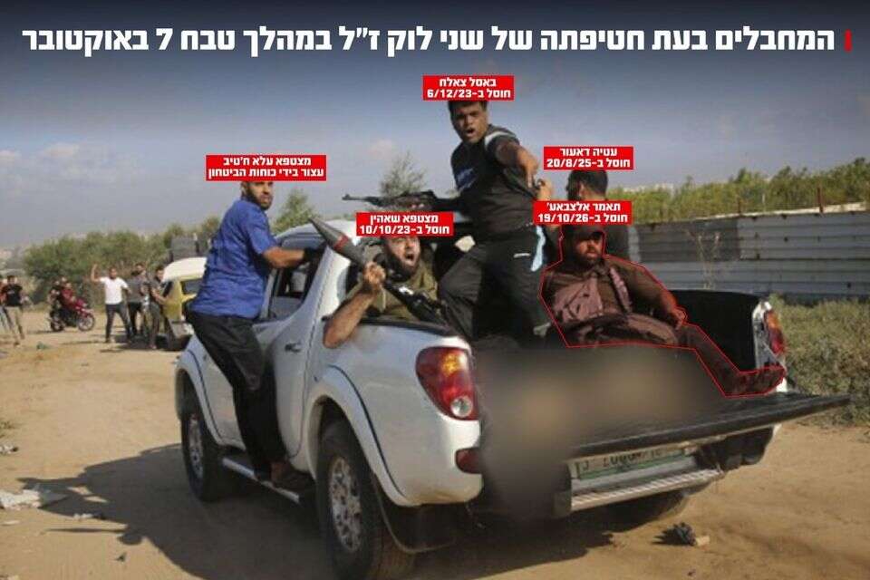 חוליית מחבלי הנוח'בה שחטפה את שני לוק ז"ל , דובר צה"ל