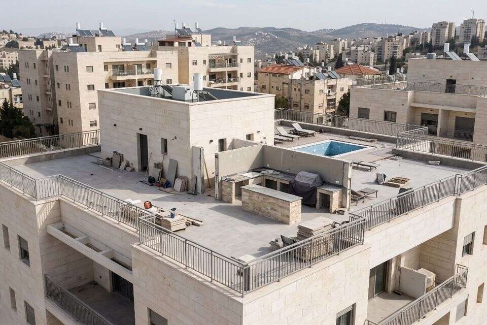 מריבה על הגג של דירות פטנהאוז בירושלים, אילוסטרציה , Gemeni
