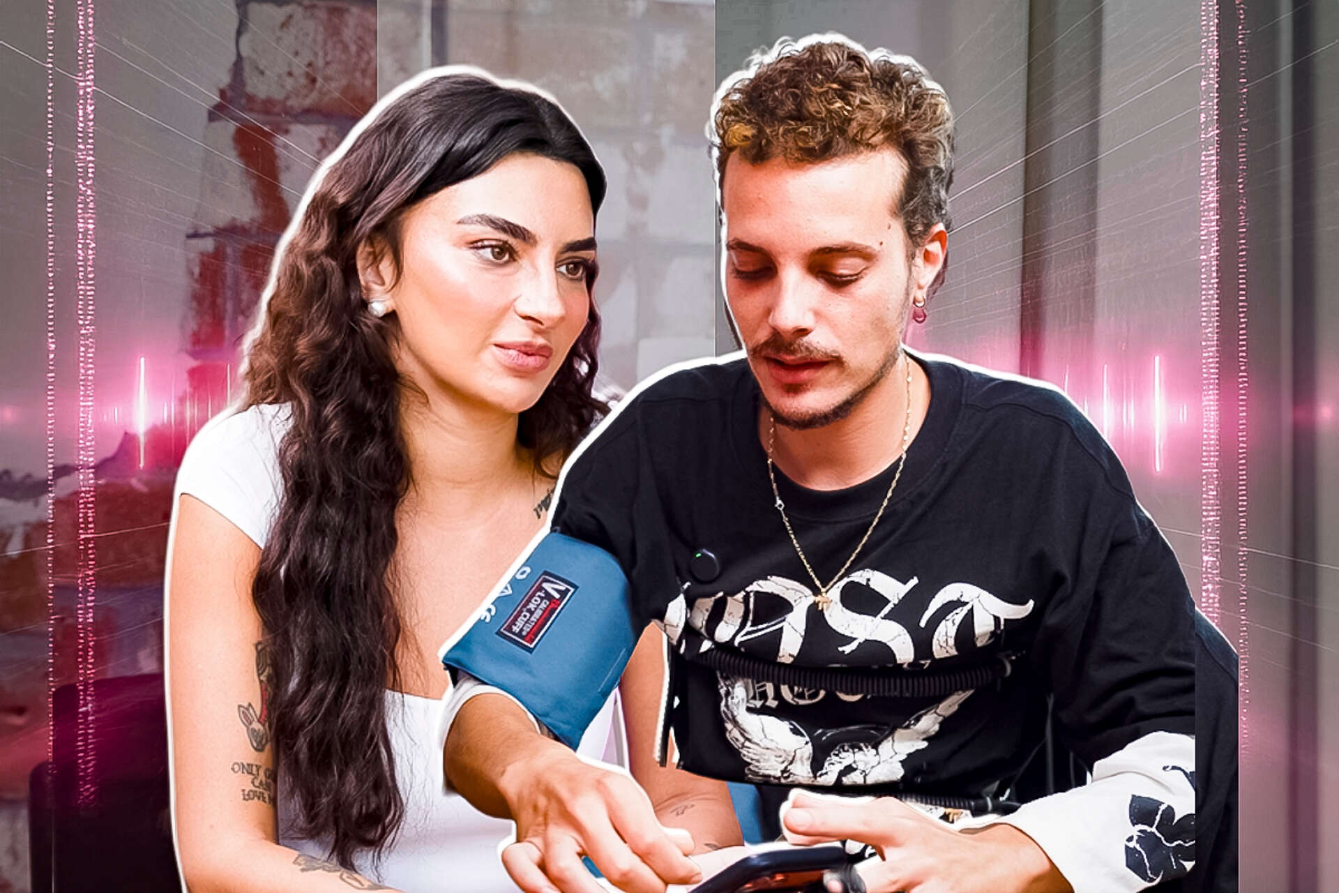 דודו פארוק (אורי קומאי) ופרידה עוזיאל בפורילגרף , ForReal