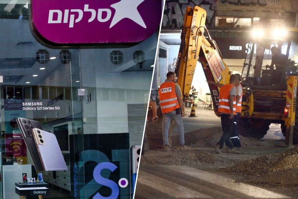 תשתיות אינטרנט וקליטה יוקמו ע"י סלקום בקו הסגול של הרכבת הקלה. ארכיון , יהושע יוסף, גדעון מרקוביץ