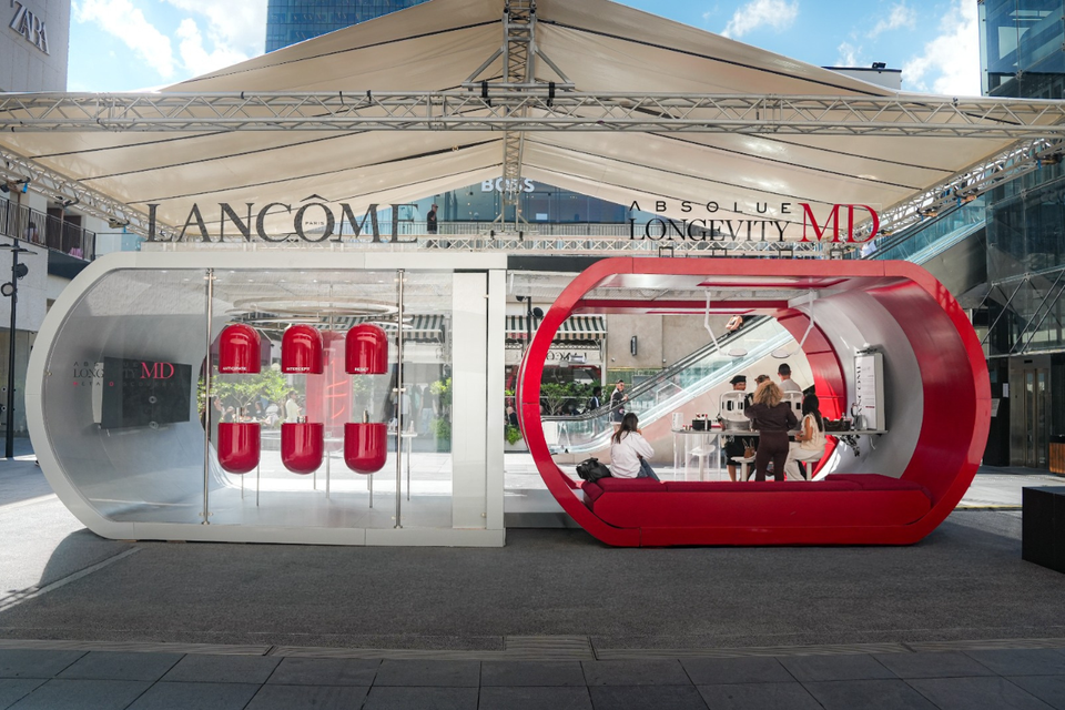 הפופ-אפ של LANCOME , יח"צ