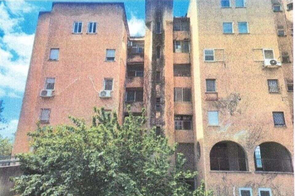 השריפה שנגרמה בבניין בצפת , ללא