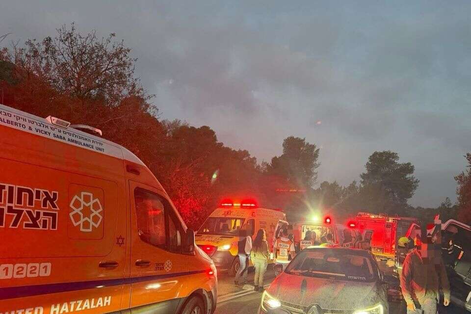 תאונת המיניבוס ליד שריגים , איחוד הצלה