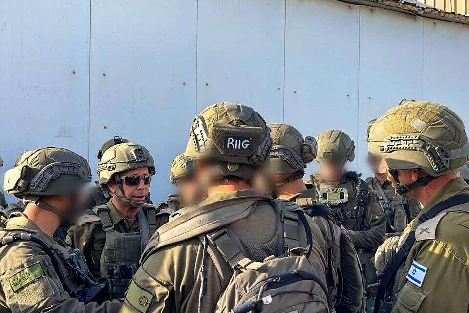 כוח צה"ל בזירת הפיגוע בהר חברון , דובר צה"ל