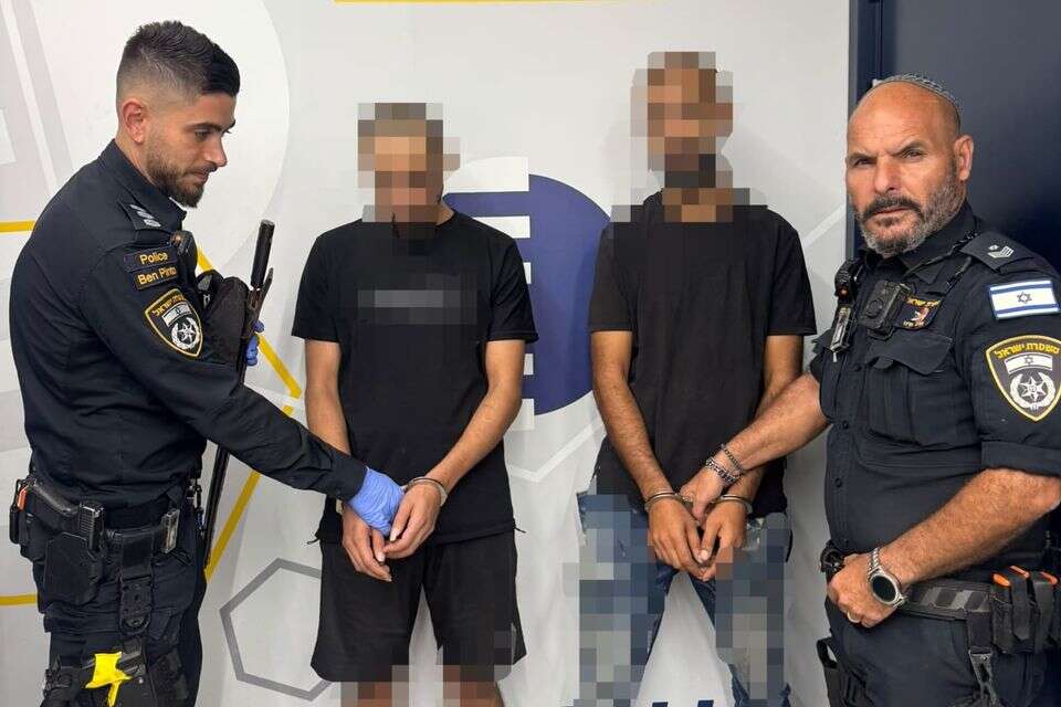 תיעוד מהמעצר , דוברות המשטרה
