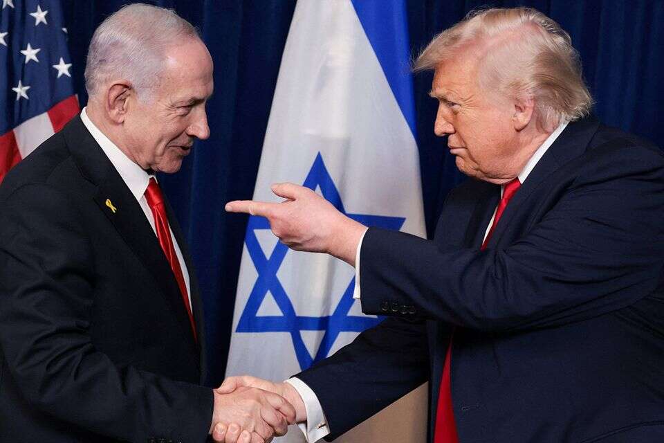 נתניהו וטראמפ , רויטרס