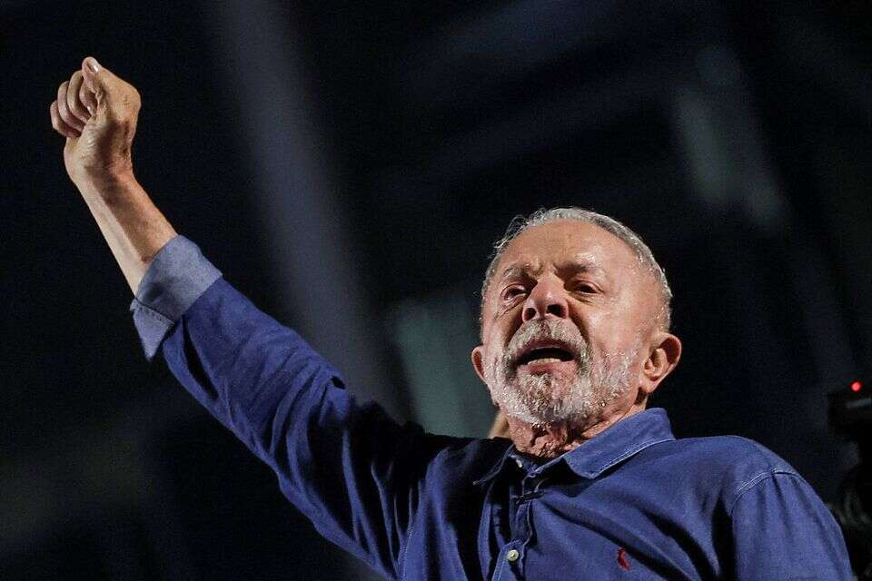 נשיא ברזיל לולה חוגג את ניצחונו בבחירות , רויטרס