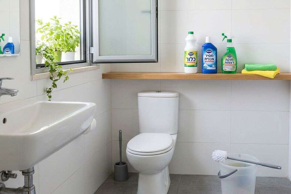 לנקות את השירותים. אילוסטרציה , ג'מיני