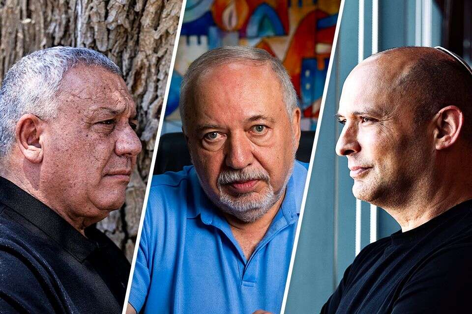 המכשול שעלול לעלות לגוש השינוי בבחירות. בנט, ליברמן ואיזנקוט , אורן כהן, אריק סולטן