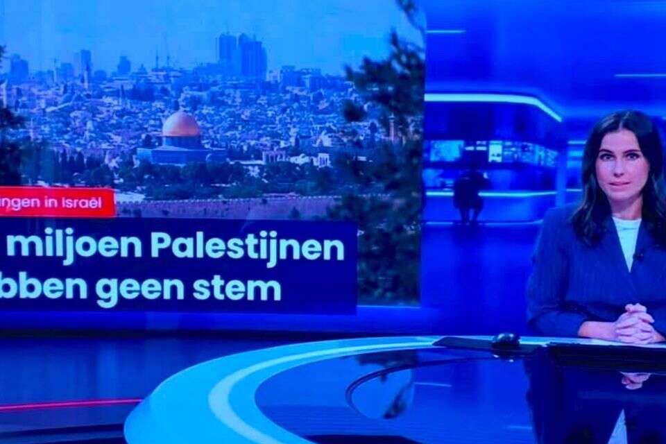 "7.5 מיליון פלסטינים ללא זכות הצבעה", הערוץ הבלגי , צילום מסך