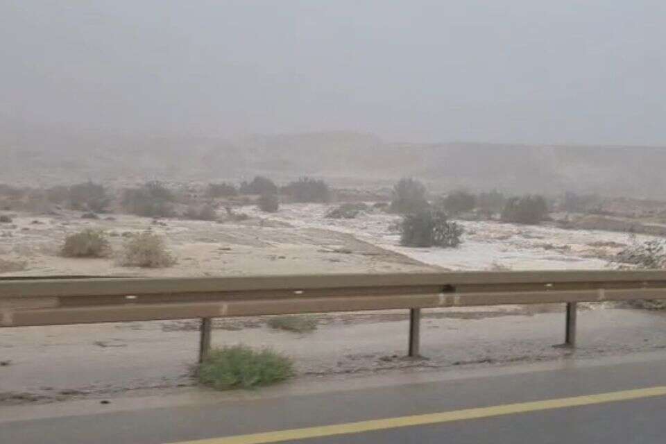 שיטפונות בערבה התיכונה , רועי גלילי, הערבה התיכונה