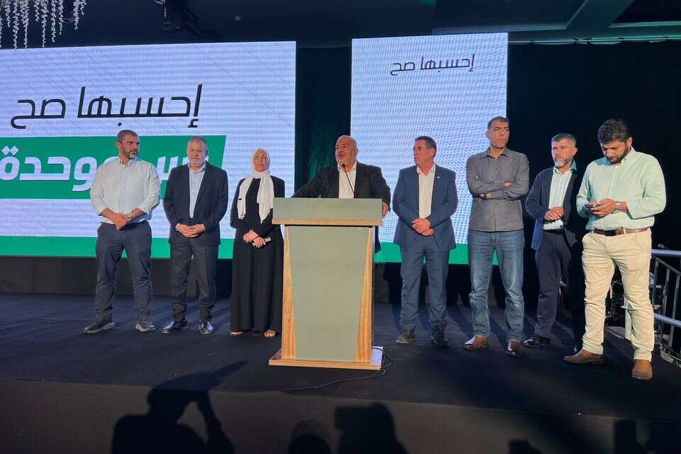 עבאס, כ-30 דקות לסגירת הקלפיות: “המנדט השמיני כמעט בידינו" , .
