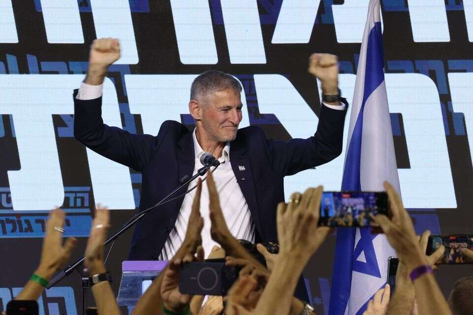 יו"ר הדמוקרטים יאיר גולן , אבי כהן