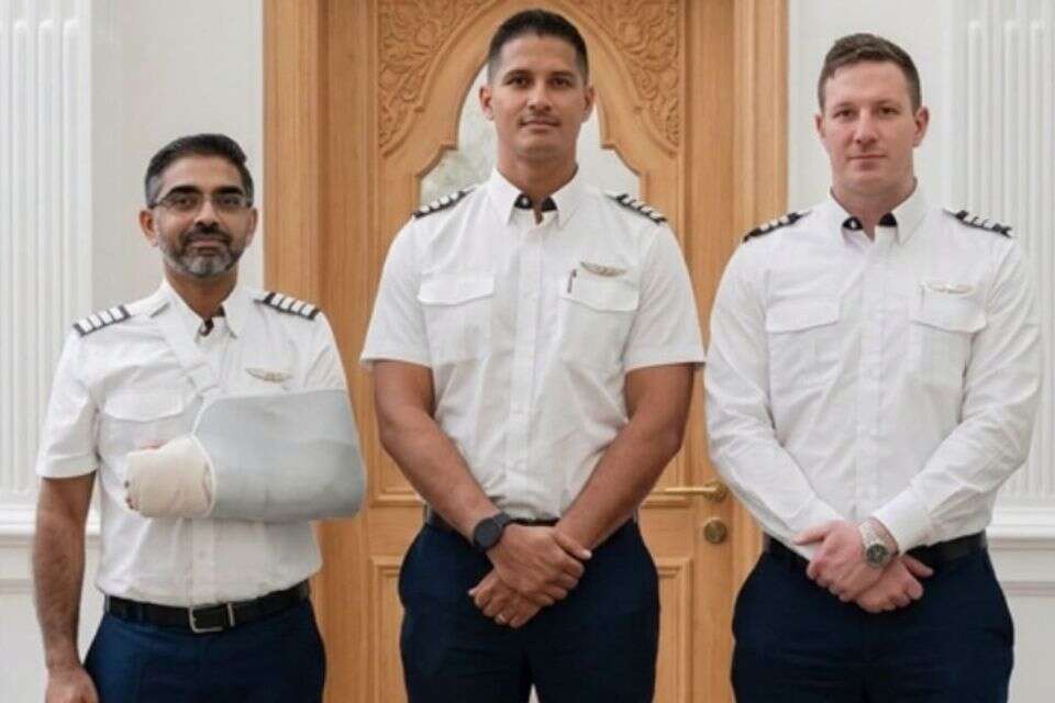 עיטורי הוקרה על אומץ לב ומקצועיות. צוות פליי דובאי שהציל את המטוס מהתרסקות , רשתות ערביות