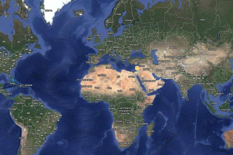 אפריקה על המפה , Google Maps